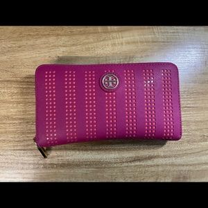 Tory Burch Red Wallet